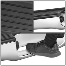 Load image into Gallery viewer, DNA Rear Step Bumper for Toyota Tacoma (1995-2004) with License Plate Lamps - Chrome or Black - Matte Black Alternate Image