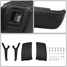 Load image into Gallery viewer, DNA Rear Step Bumper for Dodge Ram (2009-2011) RAM (2011-2019) With License Plate Lights - Black or Chrome - With Parking Sensor Holes / Chrome Alternate Image