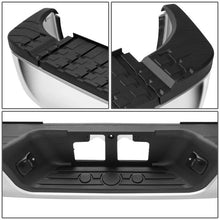 Load image into Gallery viewer, DNA Rear Step Bumper for Toyota Tundra (2007-2013) with or without Parking Sensor Holes - Chrome or Black - without Sensor Hole / Matte Black Alternate Image