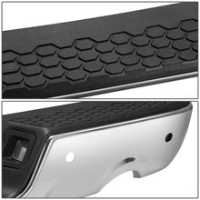 Load image into Gallery viewer, DNA Rear Step Bumper for Dodge Ram 1500 (2009-2011) RAM 1500 (2011-2019) With License Plate Lights - Black or Chrome - With Parking Sensor Holes / Chrome Alternate Image