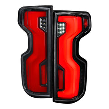 Load image into Gallery viewer, Spec-D Full LED Tail Lights Chevy Silverado 1500 (2019-2026) 2500HD/3500HD (2020-2023) with Switchback Sequential LED Turn Signal Alternate Image