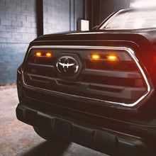 Load image into Gallery viewer, Oracle  Pre-Runner LED Grille Lights for Toyota Tacoma SR5 or TRD Pro (2016–2023) Tinted Amber Alternate Image