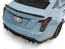 Load image into Gallery viewer, AWE Exhaust for Cadillac CT5-V Blackwing 6.2 Sedan (2022-2026) SwitchPath Catback with 4.5” Silver or Black Slash-Cut Tips Alternate Image