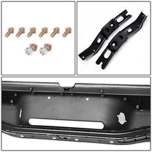 Load image into Gallery viewer, DNA Rear Step Bumper for Toyota Tacoma (1995-2004) with License Plate Lights - Black or Chrome - Chrome Alternate Image