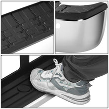 Load image into Gallery viewer, DNA Rear Step Bumper for Toyota Tundra (2007-2013) with or without Parking Sensor Holes - Chrome or Black - without Sensor Hole / Matte Black Alternate Image