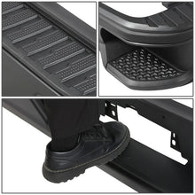 Load image into Gallery viewer, DNA Rear Step Bumper for Chevy Silverado &amp; GMC Sierra 1500 (2019-2023) with License Plate Lights - Black or Chrome Alternate Image