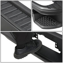 Load image into Gallery viewer, DNA Rear Step Bumper for Chevy Silverado &amp; GMC Sierra 1500 (2019-2023) with License Plate Lights - Black or Chrome Alternate Image