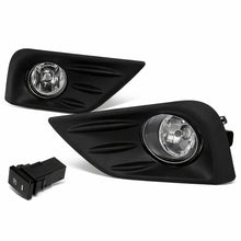 Load image into Gallery viewer, DNA Fog Lights for Nissan Altima Sedan (2016-2018) with Switch and Wiring Harness - Amber / Clear / Smoke Lens - Black / Clear Alternate Image