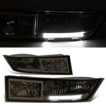 Load image into Gallery viewer, DNA Fog Lights for Cadillac Escalade ESV (07-14) Escalade EXT (09-13) with or without LED DRL Switch and Wiring Harness - Amber / Clear / Smoke Lens - with LED DRL / Smoke Alternate Image