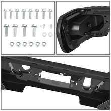 Load image into Gallery viewer, DNA Rear Step Bumper for Chevy Silverado &amp; GMC Sierra 1500 (2019-2023) with License Plate Lights - Black or Chrome Alternate Image