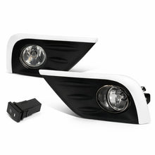 Load image into Gallery viewer, DNA Fog Lights for Nissan Altima Sedan (2016-2018) with Switch and Wiring Harness - Amber / Clear / Smoke Lens - Chrome / Clear Alternate Image