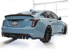 Load image into Gallery viewer, AWE Exhaust for Cadillac CT5-V Blackwing 6.2 Sedan (2022-2026) SwitchPath Catback with 4.5” Silver or Black Slash-Cut Tips - Chrome Silver Tips Alternate Image