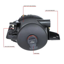 Load image into Gallery viewer, DNA Fog Lights for BMW 328i 328xi (2007-2008) 325i 325xi 330i 330xi (2006) with Amber / Clear / Smoke Lens FL-ZTL-112 - Amber Alternate Image