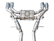 Load image into Gallery viewer, AWE Exhaust for Cadillac CT5-V Blackwing 6.2 Sedan (2022-2026) SwitchPath Catback with 4.5” Silver or Black Slash-Cut Tips - Chrome Silver Tips Alternate Image