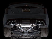 Load image into Gallery viewer, AWE Exhaust for Cadillac CT5-V Blackwing 6.2 Sedan (2022-2026) SwitchPath Catback with 4.5” Silver or Black Slash-Cut Tips - Chrome Silver Tips Alternate Image