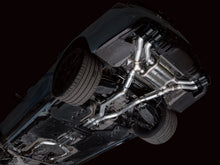 Load image into Gallery viewer, AWE Exhaust for Cadillac CT5-V Blackwing 6.2 Sedan (2022-2026) SwitchPath Catback with 4.5” Silver or Black Slash-Cut Tips - Chrome Silver Tips Alternate Image