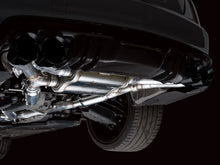 Load image into Gallery viewer, AWE Exhaust for Cadillac CT5-V Blackwing 6.2 Sedan (2022-2026) SwitchPath Catback with 4.5” Silver or Black Slash-Cut Tips - Chrome Silver Tips Alternate Image