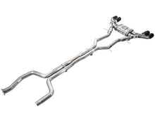 Load image into Gallery viewer, AWE Exhaust for Cadillac CT5-V Blackwing 6.2 Sedan (2022-2026) SwitchPath Catback with 4.5” Silver or Black Slash-Cut Tips - Chrome Silver Tips Alternate Image