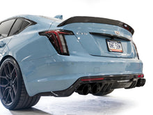 Load image into Gallery viewer, AWE Exhaust for Cadillac CT5-V Blackwing 6.2 Sedan (2022-2026) SwitchPath Catback with 4.5” Silver or Black Slash-Cut Tips - Chrome Silver Tips Alternate Image