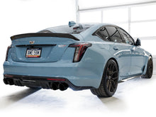 Load image into Gallery viewer, AWE Exhaust for Cadillac CT5-V Blackwing 6.2 Sedan (2022-2026) SwitchPath Catback with 4.5” Silver or Black Slash-Cut Tips - Chrome Silver Tips Alternate Image