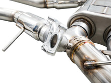 Load image into Gallery viewer, AWE Exhaust for Cadillac CT5-V Blackwing 6.2 Sedan (2022-2026) SwitchPath Catback with 4.5” Silver or Black Slash-Cut Tips - Chrome Silver Tips Alternate Image