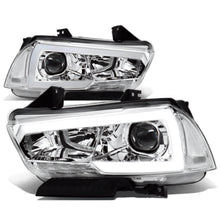 Load image into Gallery viewer, DNA Projector Headlights Dodge Charger (2011-2014) w/ LED DRL - Black or Chrome Housing Alternate Image