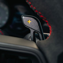 Load image into Gallery viewer, JQ Werks Madtrace Clubsport Magnetic Paddle Shifters for Porsche 991 / 982 / 992 / 971 / 958 / 95B / PO536 Carbon Fiber / Black or Gunmetal Aluminum Alternate Image