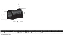 Load image into Gallery viewer, Whiteline Sway Bar Mount Bushing Kit Subaru Forester (2008-2018) [22mm] Rear - KSK001-22 - Default Title Alternate Image