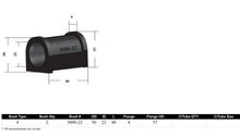 Load image into Gallery viewer, Whiteline Sway Bar Mount Bushing Kit Toyota Soarer Z30 (1990-2000) [22mm] Rear - KSK070-22 Alternate Image