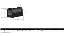 Load image into Gallery viewer, Whiteline Sway Bar Mount Bushing Kit Honda S2000 AP (1999-2009) [26.5mm] Front - W23469 Alternate Image