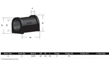 Load image into Gallery viewer, Whiteline Sway Bar Mount Bushing Kit Toyota Land Cruiser Prado 120 Series (2002-2010) [29mm] Front - W23432 - Default Title Alternate Image