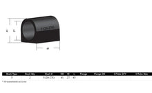 Load image into Gallery viewer, Whiteline Sway Bar Mount Bushing Kit Ford Focus LV RS (2010) [27mm] Rear - KSK058-27 - Default Title Alternate Image