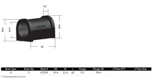 Load image into Gallery viewer, Whiteline Sway Bar Mount Bushing Kit Toyota Prius (2000-2009) [22mm] Front - W33240 Alternate Image