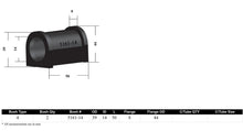 Load image into Gallery viewer, Whiteline Sway Bar Mount Bushing Kit Toyota 86 ZN6 (2012-2021) [14mm or 18mm] Front - W23447 Alternate Image
