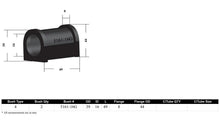 Load image into Gallery viewer, Whiteline Sway Bar Mount Bushing Kit Subaru BRZ (2012-2023) [16mm] Rear - KSK106-16 Alternate Image