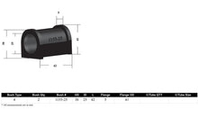 Load image into Gallery viewer, Whiteline Sway Bar Mount Bushing Kit Lexus LX470 UZJ100 (1998-2008) [25mm] Front - W23797 Alternate Image