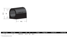 Load image into Gallery viewer, Whiteline Sway Bar Mount Bushing Kit Nissan Skyline RWD (1989-2006) [24mm] Front - KSK045-24 - Default Title Alternate Image