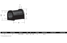Load image into Gallery viewer, Whiteline Sway Bar Mount Bushing Kit Subaru Outback (2009-2020) [22mm] Rear - KSK001-22 Alternate Image