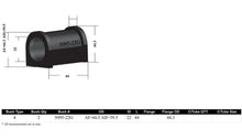 Load image into Gallery viewer, Whiteline Sway Bar Mount Bushing Kit Subaru Forester (1997-2008) [22mm] Front - W0405-22G Alternate Image