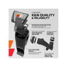 Load image into Gallery viewer, K&amp;N Air Intake System Ford Bronco 2.7L V6 (2021-2024) [DRYFLOW Series] 30-2619 - Default Title Alternate Image