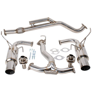 Invidia N1 Exhaust Subaru WRX (22-23) Dual or Single Exit Catback - Polished or Titanium Blue/Burnt Tips