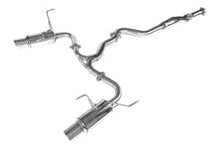 Load image into Gallery viewer, Invidia N1 Exhaust Subaru WRX / STI Sedan (2008-2014) Dual Muffler Catback w/ Resonator - Polished or Titanium Blue Tip - Polished Alternate Image