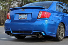 Load image into Gallery viewer, Invidia N1 Exhaust Subaru WRX / STI Sedan (2008-2014) Dual Muffler Catback w/ Resonator - Polished or Titanium Blue Tip - Polished Alternate Image