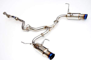 Invidia N1 Exhaust Subaru WRX (22-23) Dual or Single Exit Catback - Polished or Titanium Blue/Burnt Tips