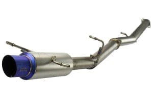 Invidia Full Titanium Exhaust Subaru WRX / WRX STI (02-07) Catback w/ Blue Burnt Tip