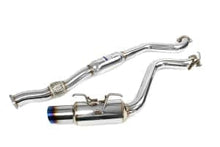 Load image into Gallery viewer, Invidia N1 Exhaust Subaru WRX Sedan / Hatchback (08-14) Catback w/ Resonator - Polished or Blue Titanium Tip Alternate Image