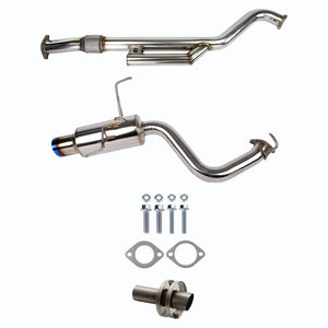 Invidia N1 Exhaust Subaru WRX (22-23) Dual or Single Exit Catback - Polished or Titanium Blue/Burnt Tips