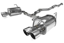 Load image into Gallery viewer, Invidia Q300 Exhaust Subaru WRX / WRX STi Sedan (15-21) Catback w/ Rolled Quad Polished or Titanium Blue Tips - Polished Alternate Image