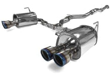 Load image into Gallery viewer, Invidia Q300 Exhaust Subaru WRX / WRX STi Sedan (15-21) Catback w/ Rolled Quad Polished or Titanium Blue Tips - Titanium Blue Alternate Image