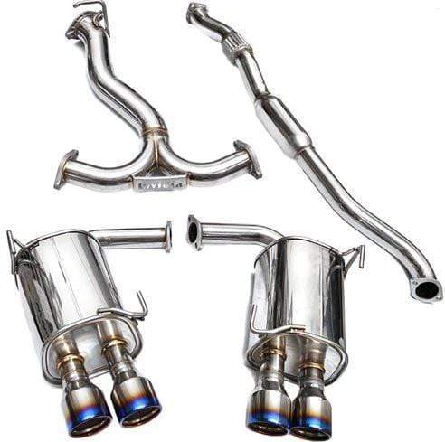 Invidia Q300 Exhaust Subaru WRX STi Sedan (11-14) Catback w/ Polished ...